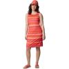 Columbia Chill River Printed Dress(Sunset Orange/Horizons Stripe)