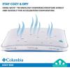 Columbia Cooling Gel Memory Foam Pillow – Comfortable and Supportive with Cooling & Breathable Features – Removable Washable Cover, Queen(Queen)