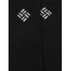 Columbia Cotton Crew – Arch/Ankle Support, Mesh Vent, 3 Pair, M10-13(Black)