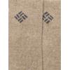 Columbia Cotton Crew – Arch/Ankle Support, Mesh Vent, 3 Pair, M10-13(Brown)