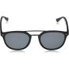 Columbia Firecamp Round Sunglasses(Matte Black/Smoke Polarized)