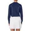Columbia Golf Women’s Omni-Wick Shotgun Long Sleeve(Collegiate Navy)