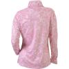 Columbia Golf Women’s Omni-Wick Twilight 1/4 Pullover(Vintage Pink)