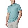 Columbia Mens Columbia Hike™ PoloHiking Shirt(Cloudburst Heather)