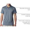 Columbia Mens Columbia Hike™ PoloHiking Shirt(Collegiate Navy Heather)