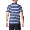 Columbia Mens Columbia Hike™ PoloHiking Shirt(Dark Mountain/Columbia Grey Stripe)