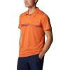Columbia Mens Columbia Hike™ PoloHiking Shirt(Desert Orange)