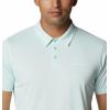 Columbia Mens Columbia Hike™ PoloHiking Shirt(Icy Morn)