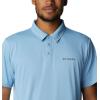 Columbia Mens Columbia Hike™ PoloHiking Shirt(Jet Stream)