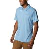 Columbia Mens Columbia Hike™ PoloHiking Shirt(Jet Stream)
