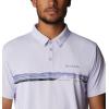 Columbia Mens Columbia Hike™ PoloHiking Shirt(Purple Tint)
