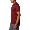 Columbia Mens Columbia Hike™ PoloHiking Shirt(Red Jasper)