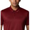 Columbia Mens Columbia Hike™ PoloHiking Shirt(Red Jasper)