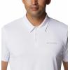 Columbia Mens Columbia Hike™ PoloHiking Shirt(White)