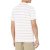 Columbia Mens Columbia Hike™ PoloHiking Shirt(White Scattered Stripe)