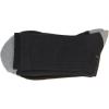 Columbia Men’s Half Cushion Crew Socks, 6-Pack, Black, 10-13
