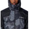 Columbia Men’s Inner Limits III Waterproof Rain Jacket(Black Mod Camo Print/Black)