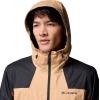 Columbia Men’s Inner Limits III Waterproof Rain Jacket(Canoe/Black/Tobacco)