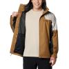 Columbia Men’s Inner Limits III Waterproof Rain Jacket(Delta/Dark Stone/Black)