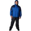 Columbia Men’s Inner Limits III Waterproof Rain Jacket(Mountain Blue/Collegiate Navy)