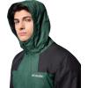 Columbia Men’s Inner Limits III Waterproof Rain Jacket(Rain Forest/Black)