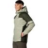 Columbia Men’s Inner Limits III Waterproof Rain Jacket(Safari/Greenscape)