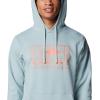 Columbia Men’s PFG Seasonal Graphic Hoodie(Crushed Blue/Line Time Tuna)