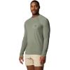 Columbia Mens PFG Uncharted Neps Long Sleeve(Cypress)