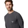 Columbia Mens PFG Uncharted Neps Long Sleeve(Shark)