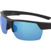 Columbia Men’s Peak Racer Rectangular Sunglasses(Matte Black)