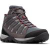 Columbia Mens Redmond V2 Mid Waterproof(Graphite/Red Jasper)