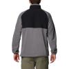 Columbia Men’s Sage Peak Full Zip Fleece(City Grey/Black)
