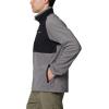 Columbia Men’s Sage Peak Full Zip Fleece(City Grey/Black)