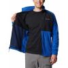 Columbia Men’s Sage Peak Full Zip Fleece(Mountain Blue/Black)
