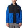 Columbia Men’s Sage Peak Full Zip Fleece(Mountain Blue/Black)