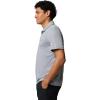 Columbia Mens Sage Peak Knit Polo(Columbia Grey Heather)