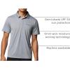 Columbia Mens Sage Peak Knit Polo(Columbia Grey Heather)