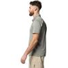 Columbia Mens Sage Peak Knit Polo(Stone Green Heather)