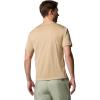 Columbia Mens Sage Peak Knit Short Sleeve Crew(Dark Stone Heather)