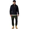 Columbia Men’s Sequoia Grove Full Zip Fleece(Black/Black/Ancient Fossil Pulls)