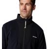 Columbia Men’s Sequoia Grove Full Zip Fleece(Black/Black/Ancient Fossil Pulls)