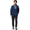 Columbia Men’s Sequoia Grove Full Zip Fleece(Collegiate Navy/Dark Mtn)