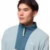 Columbia Men’s Sequoia Grove Full Zip Fleece(Crushed Blue/Everblue)