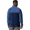 Columbia Mens Steens Mountain Half Snap Fleece Jacket, Collegiate Navy/Dark Mountain, Medium