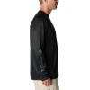 Columbia Mens Super Terminal Tackle PFG Super Fade Long Sleeve(Black/Fish Hooks Super Fade)