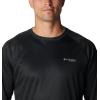 Columbia Mens Super Terminal Tackle PFG Super Fade Long Sleeve(Black/Fish Hooks Super Fade)