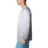 Columbia Mens Super Terminal Tackle PFG Super Fade Long Sleeve(Cirrus Grey Techcamo/Bathymetric Super Fade)