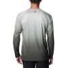 Columbia Mens Super Terminal Tackle PFG Super Fade Long Sleeve(Cypress Techcamo/Bathymetric Super Fade)