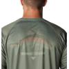 Columbia Mens Super Terminal Tackle PFG Super Fade Long Sleeve(Cypress/Fish Hooks Super Fade)