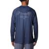 Columbia Mens Super Terminal Tackle PFG Super Fade Long Sleeve(Nocturnal/Fish Hooks Super Fade)
